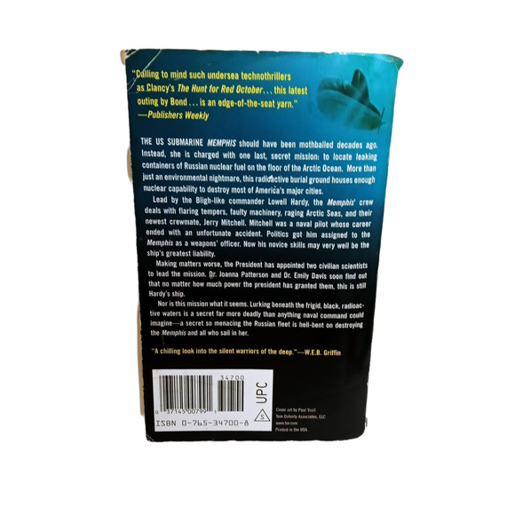 Dangerous Ground Nuclear Capability Submarine Memphis Russian Arctic Ocean Book - Picture 7 of 8